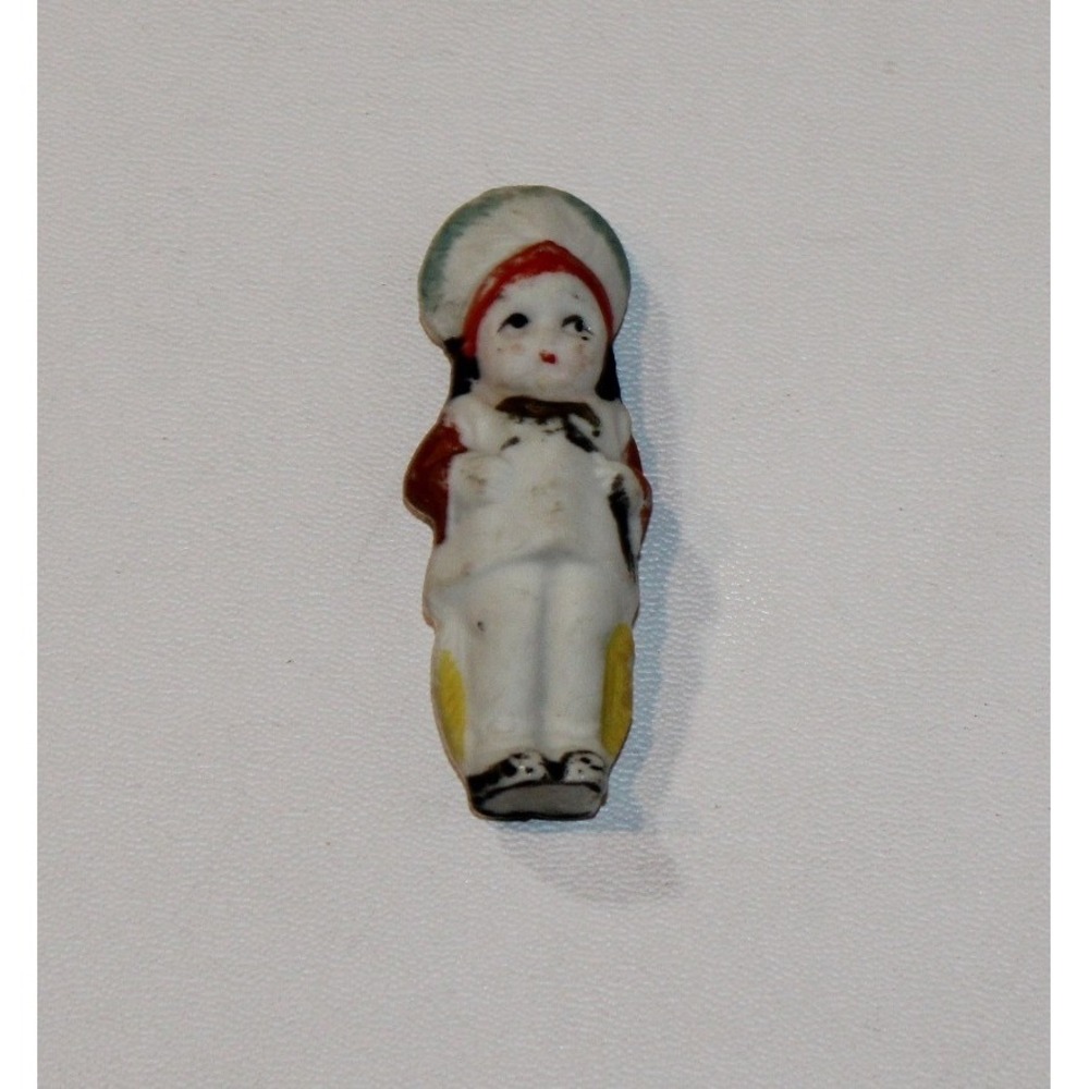 vintage Weatherbird Shoes advertising figurine 2.5" Native American Indian HTF